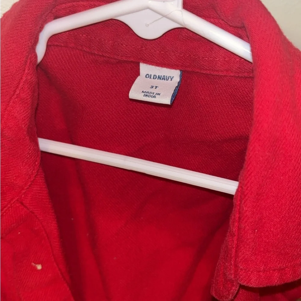 💙 5 for $25 💙 Old Navy Red Jacket Shacket